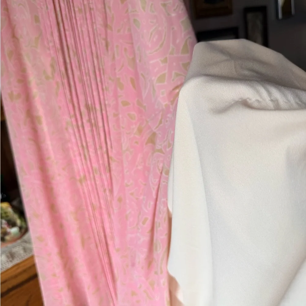Soft Surroundings Light and Airy Pink Maxi Skirt, XLT - Picture 8 of 12